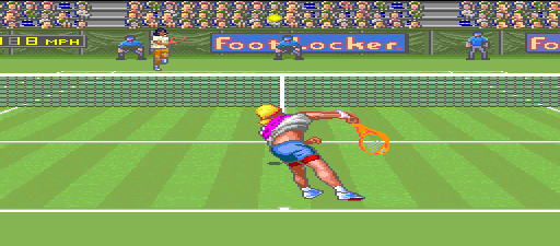 David Crane's Amazing Tennis (Nintendo Super System)